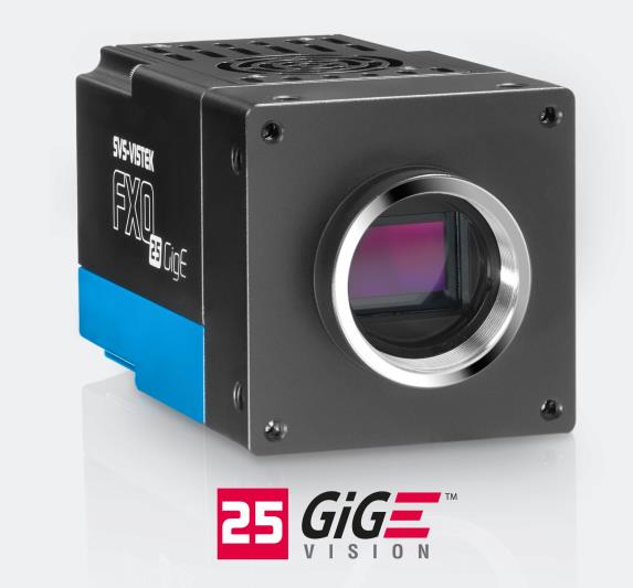 SVS-Vistek FXO相機系列新增25GigE型號